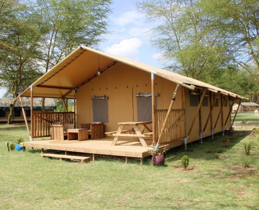 Una tenda spaziosa all'Africa Safari Lake Manyara Lodge